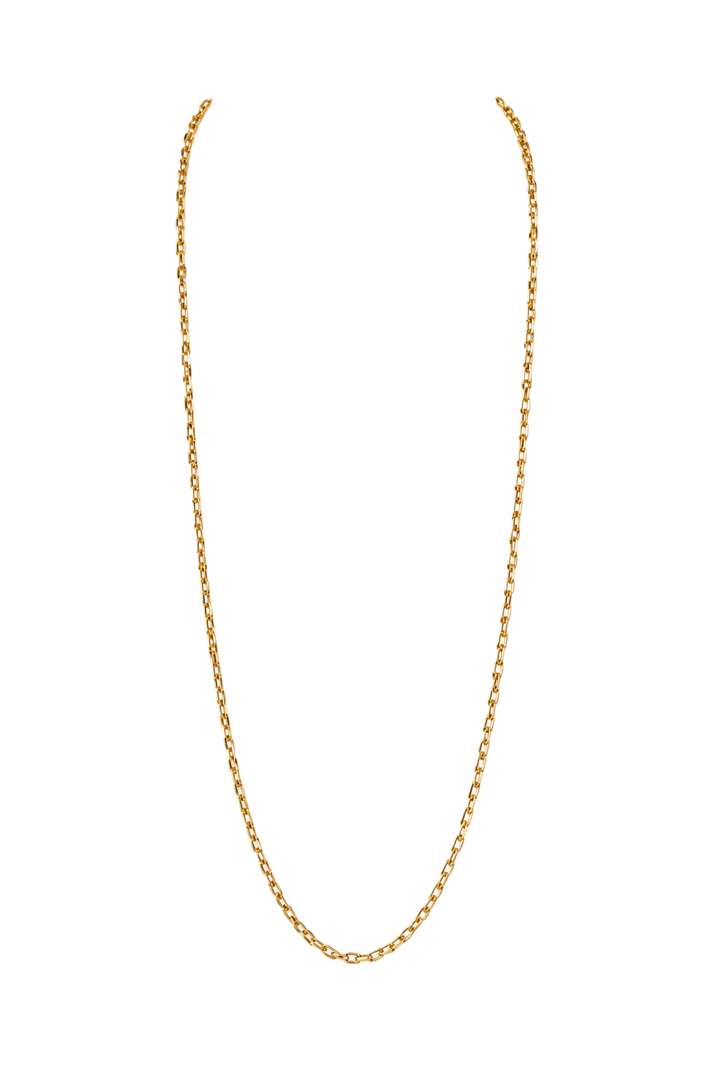 Fine Cable Chain Necklace - Yellow Gold