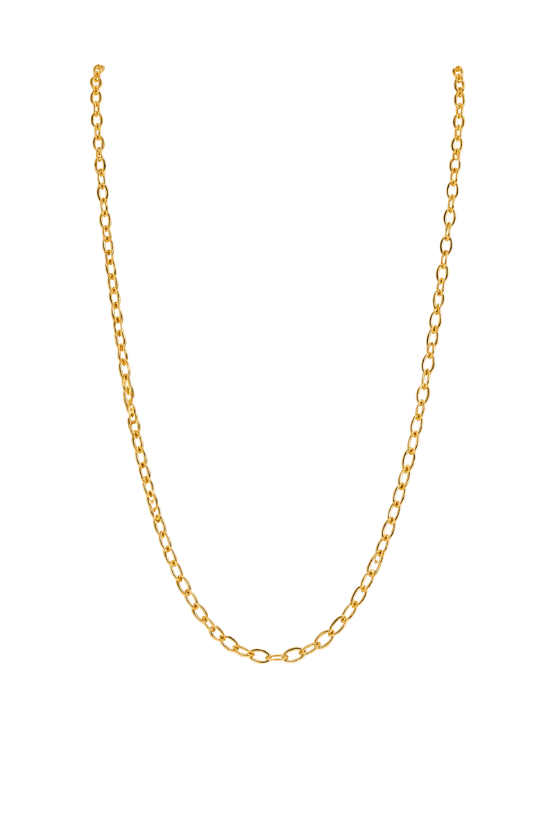 Fine Cable Chain Necklace - Yellow Gold