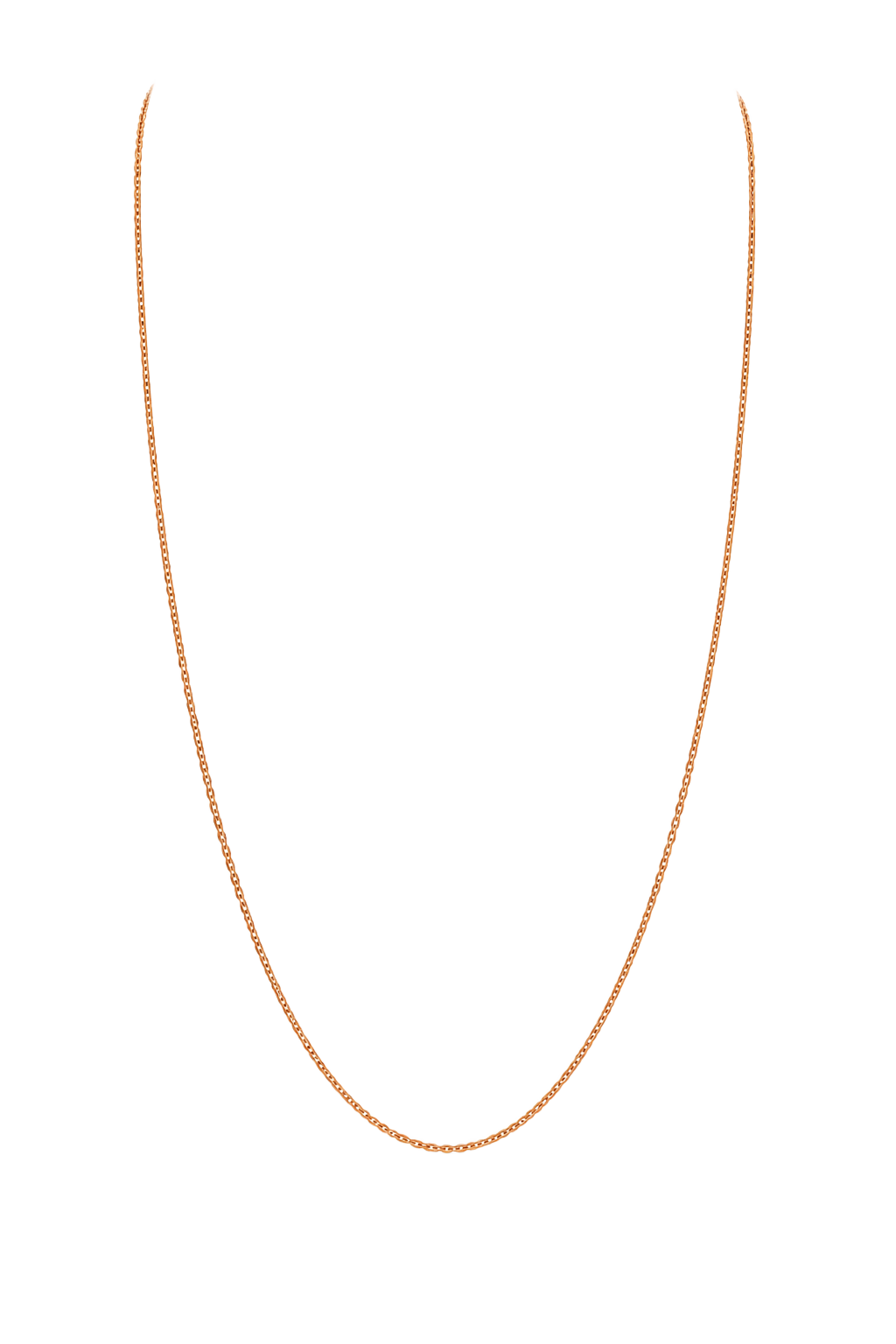 Fine Spiga Chain Necklace - Yellow Gold